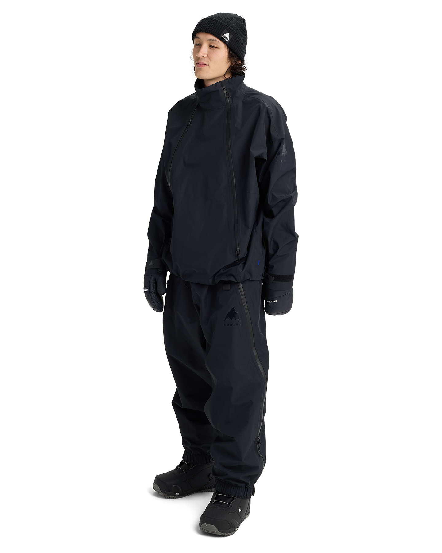 Burton Futuretrst 3L Anorak Snow Jacket - True Black Unisex Snow Jackets - Trojan Wake Ski Snow