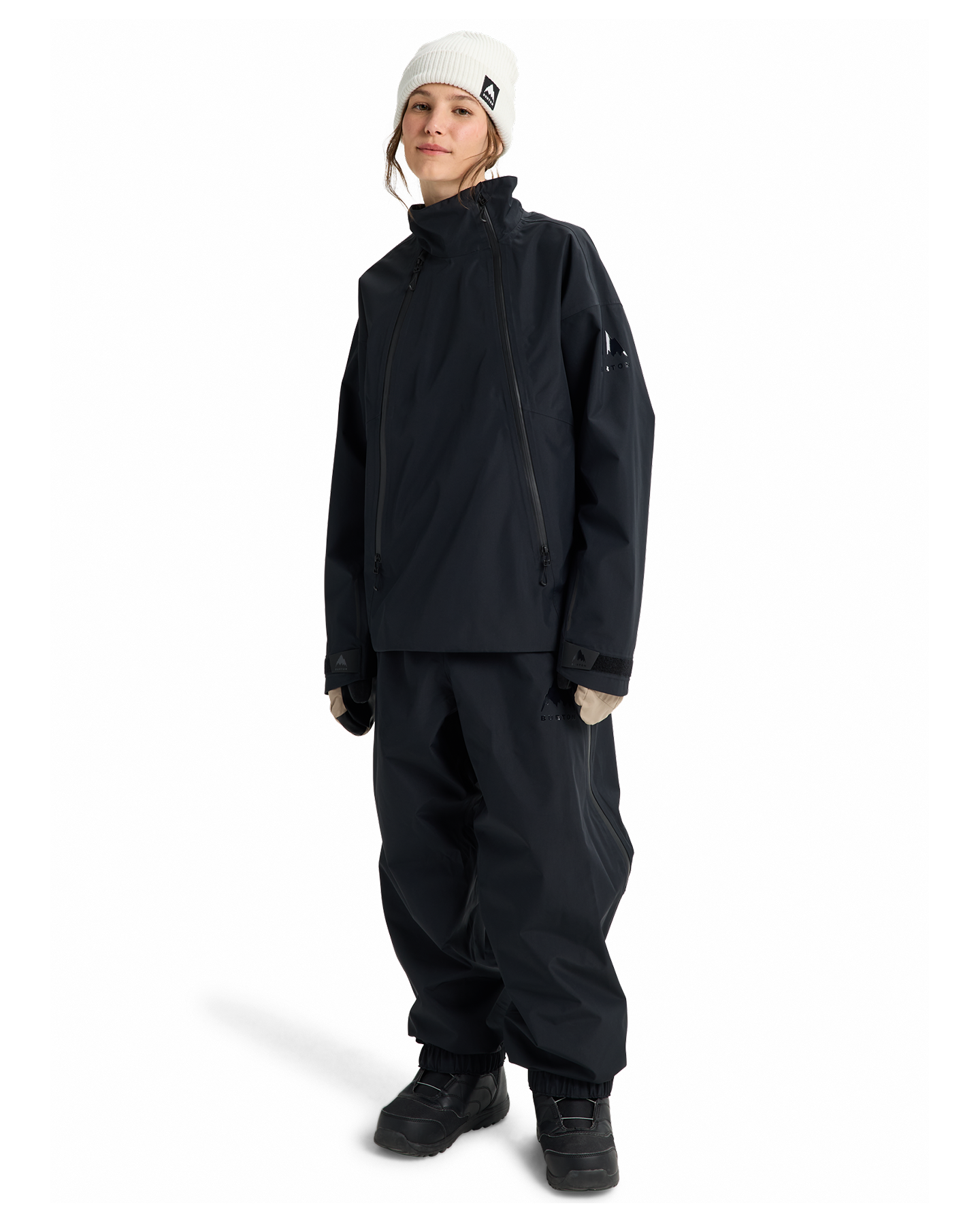 Burton Futuretrst 3L Anorak Snow Jacket - True Black Unisex Snow Jackets - Trojan Wake Ski Snow
