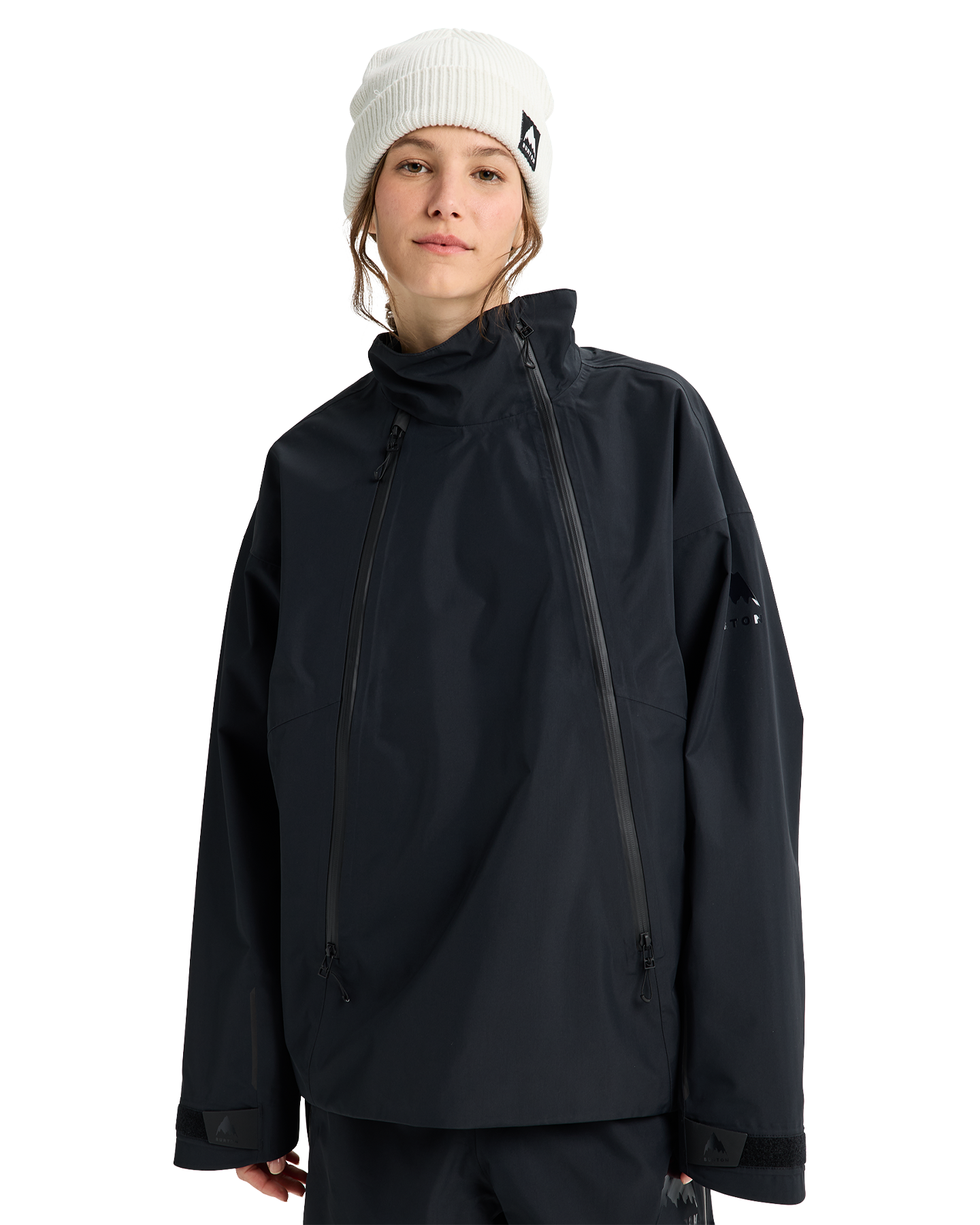 Burton Futuretrst 3L Anorak Snow Jacket - True Black Unisex Snow Jackets - Trojan Wake Ski Snow
