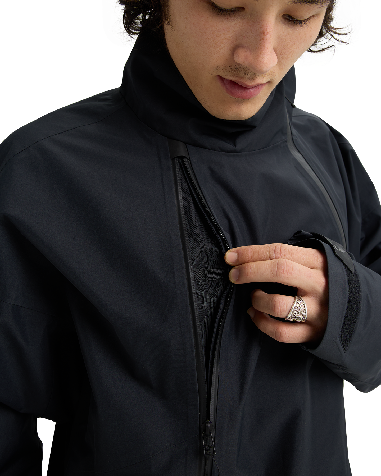 Burton Futuretrst 3L Anorak Snow Jacket - True Black Unisex Snow Jackets - Trojan Wake Ski Snow