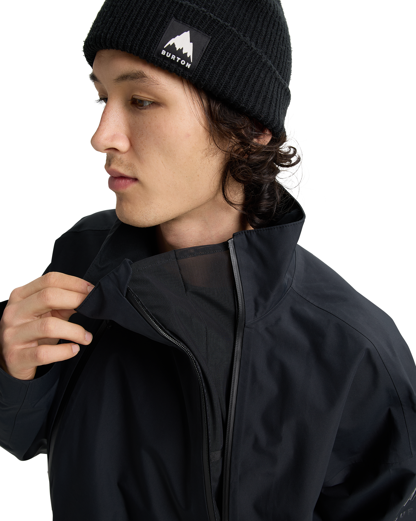 Burton Futuretrst 3L Anorak Snow Jacket - True Black Unisex Snow Jackets - Trojan Wake Ski Snow