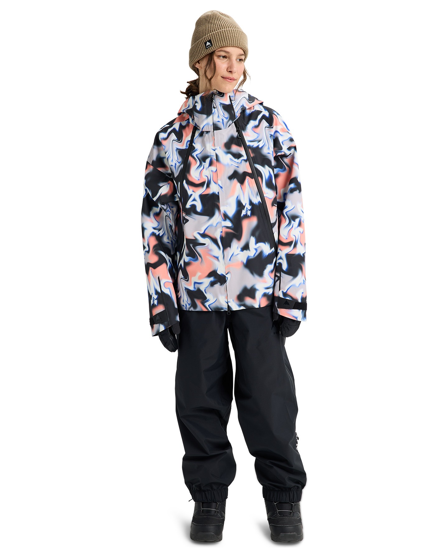 Burton Futuretrst 3L Snow Jacket - Dazed Unisex Snow Jackets - Trojan Wake Ski Snow