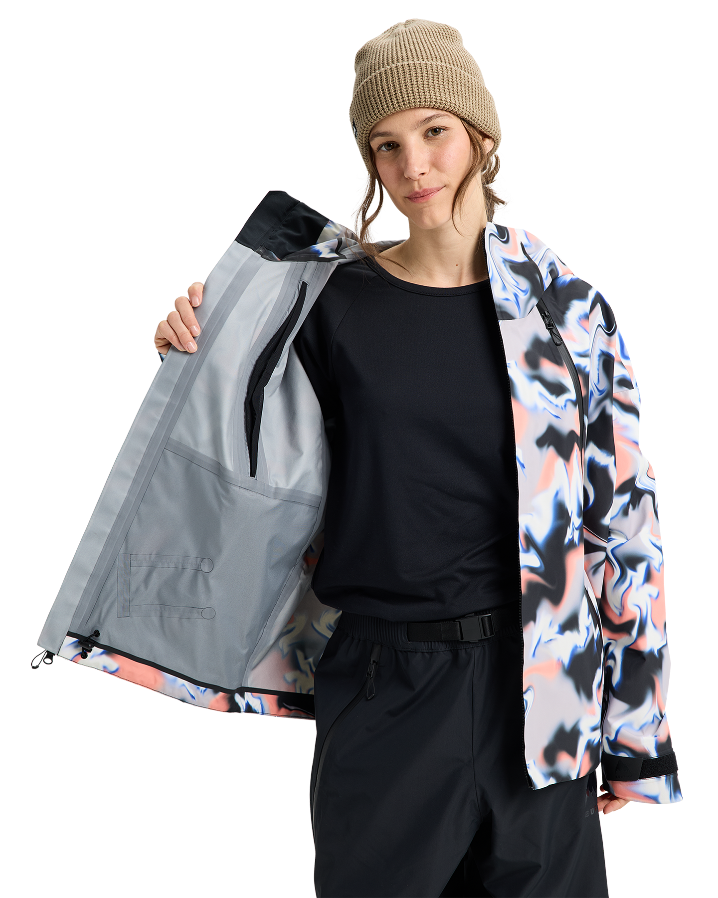 Burton Futuretrst 3L Snow Jacket - Dazed Unisex Snow Jackets - Trojan Wake Ski Snow
