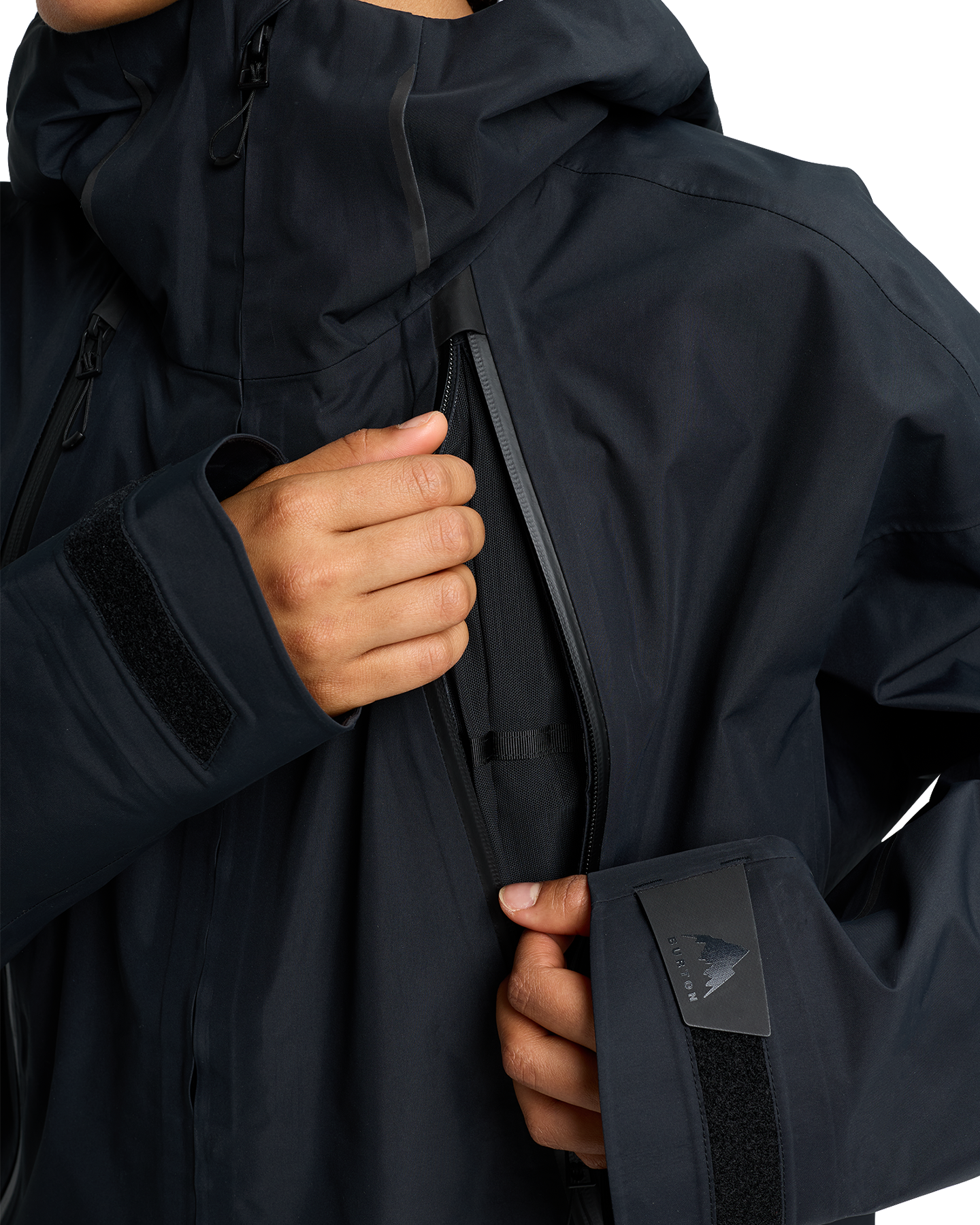 Burton Futuretrst 3L Snow Jacket - True Black Unisex Snow Jackets - Trojan Wake Ski Snow