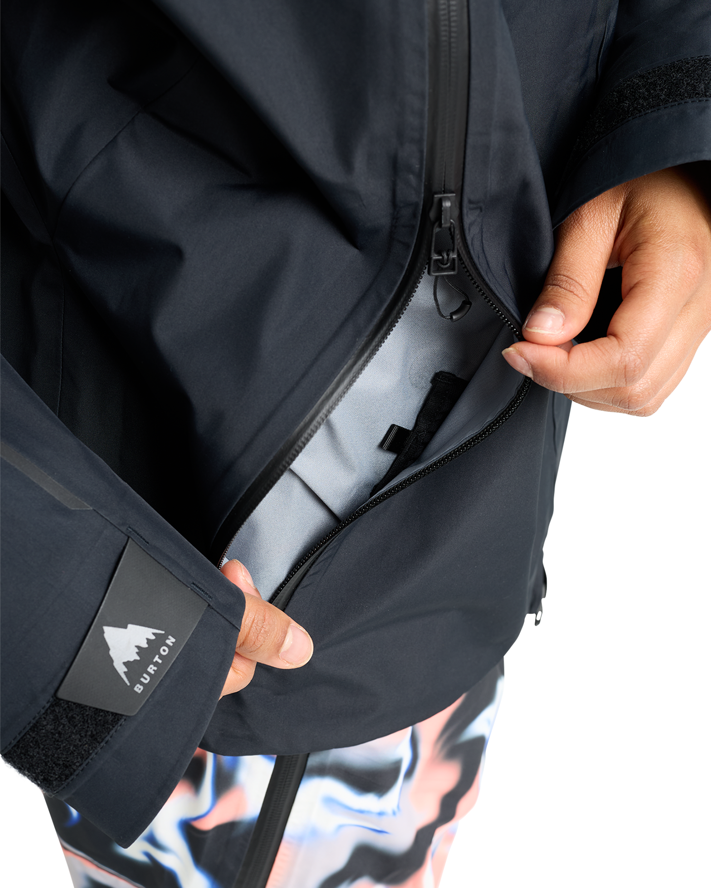 Burton Futuretrst 3L Snow Jacket - True Black Unisex Snow Jackets - Trojan Wake Ski Snow