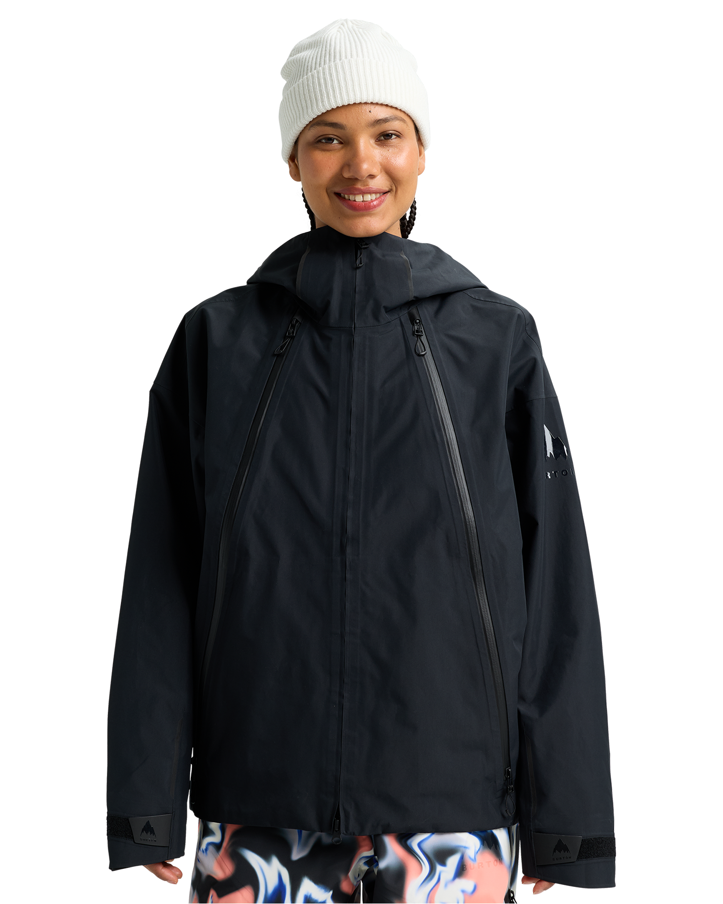 Burton Futuretrst 3L Snow Jacket - True Black Unisex Snow Jackets - Trojan Wake Ski Snow