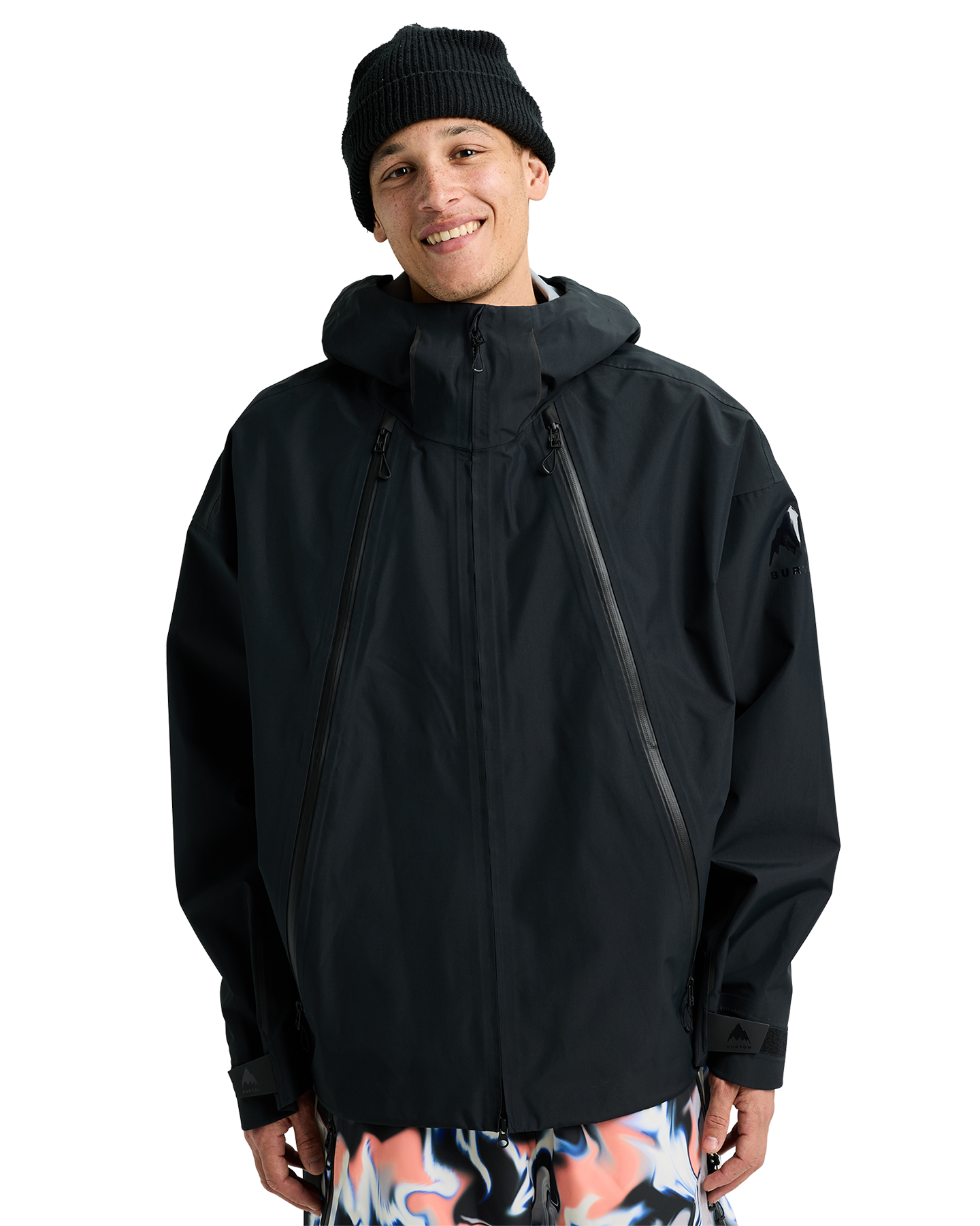 Burton Futuretrst 3L Snow Jacket - True Black Unisex Snow Jackets - Trojan Wake Ski Snow