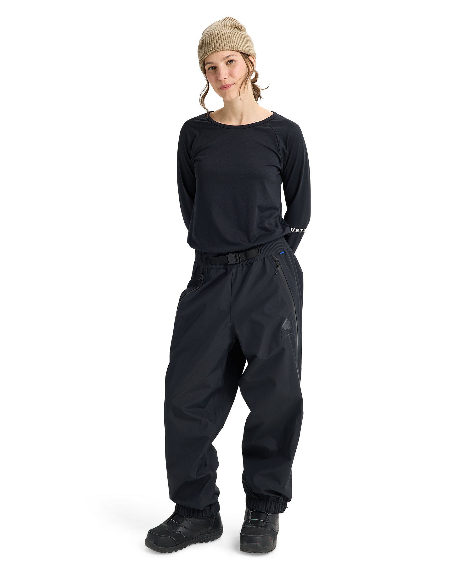 Burton Futuretrst 3L Snow Pants - True Black Unisex Snow Pants - Trojan Wake Ski Snow
