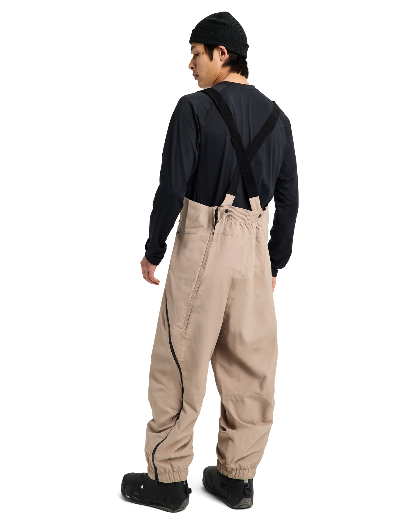Burton Futuretrust 2L Snow Bib Pants - Summit Taupe Unisex Snow Bibs - Trojan Wake Ski Snow