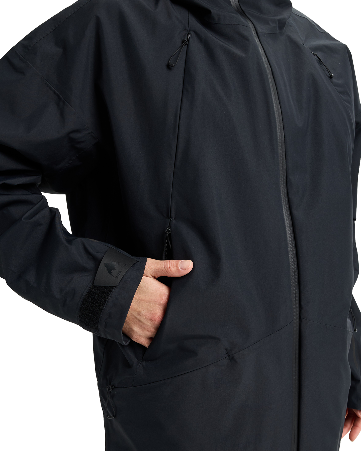 Burton Futuretrust 2L Snow Jacket - True Black Unisex Snow Jackets - Trojan Wake Ski Snow