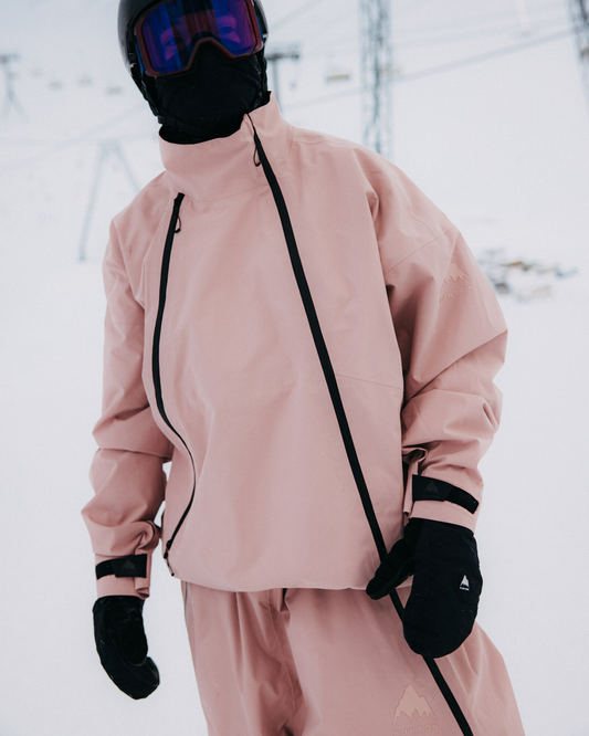 Burton Futuretrust 3L Snow Anorak - Shadow Pink (M) Unisex Snow Jackets - Trojan Wake Ski Snow