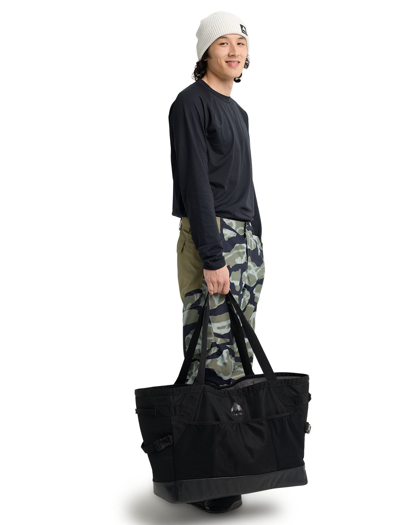 Burton Gig Boot Tote Bag - True Black Snowboard Boot Bags - Trojan Wake Ski Snow