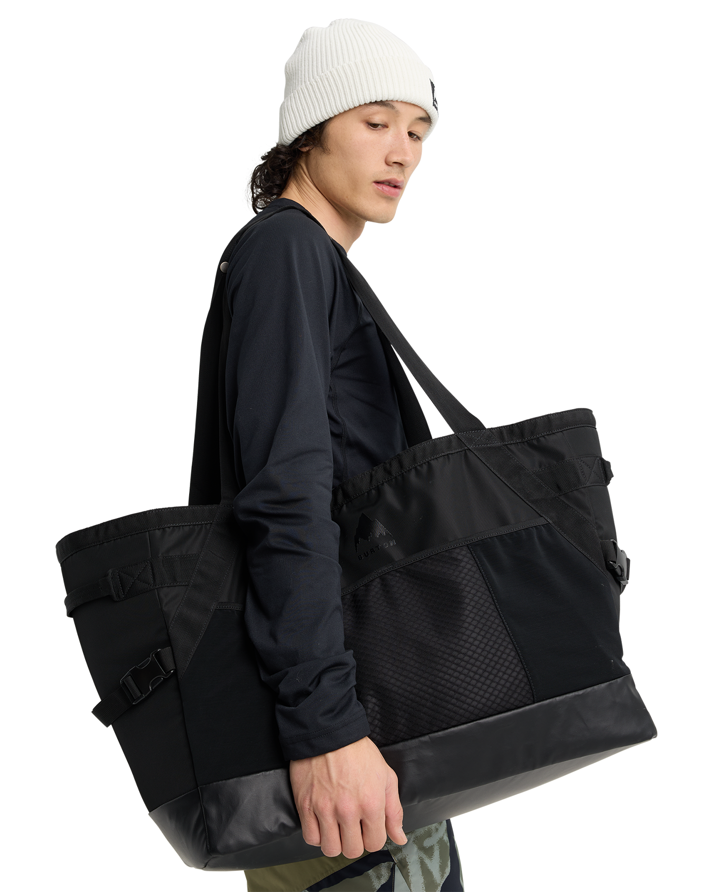 Burton Gig Boot Tote Bag - True Black Snowboard Boot Bags - Trojan Wake Ski Snow