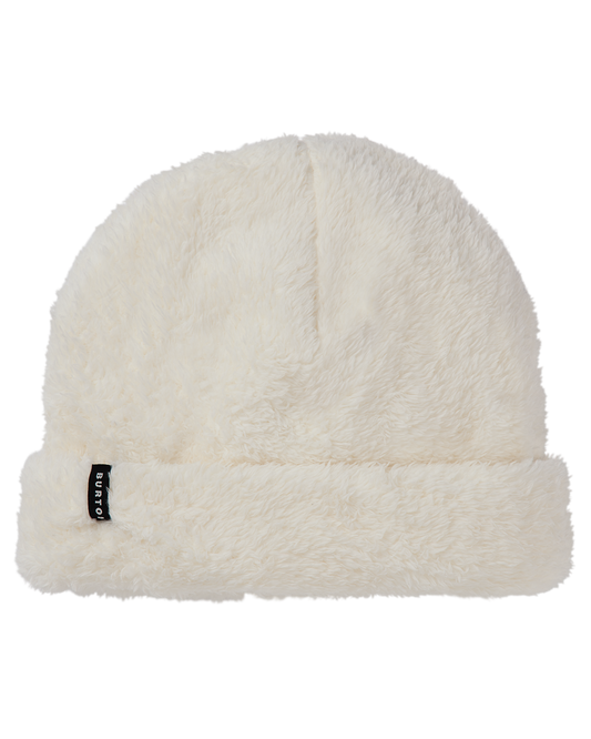 Burton High Pile Beanie - Stout White Unisex Beanies - Trojan Wake Ski Snow