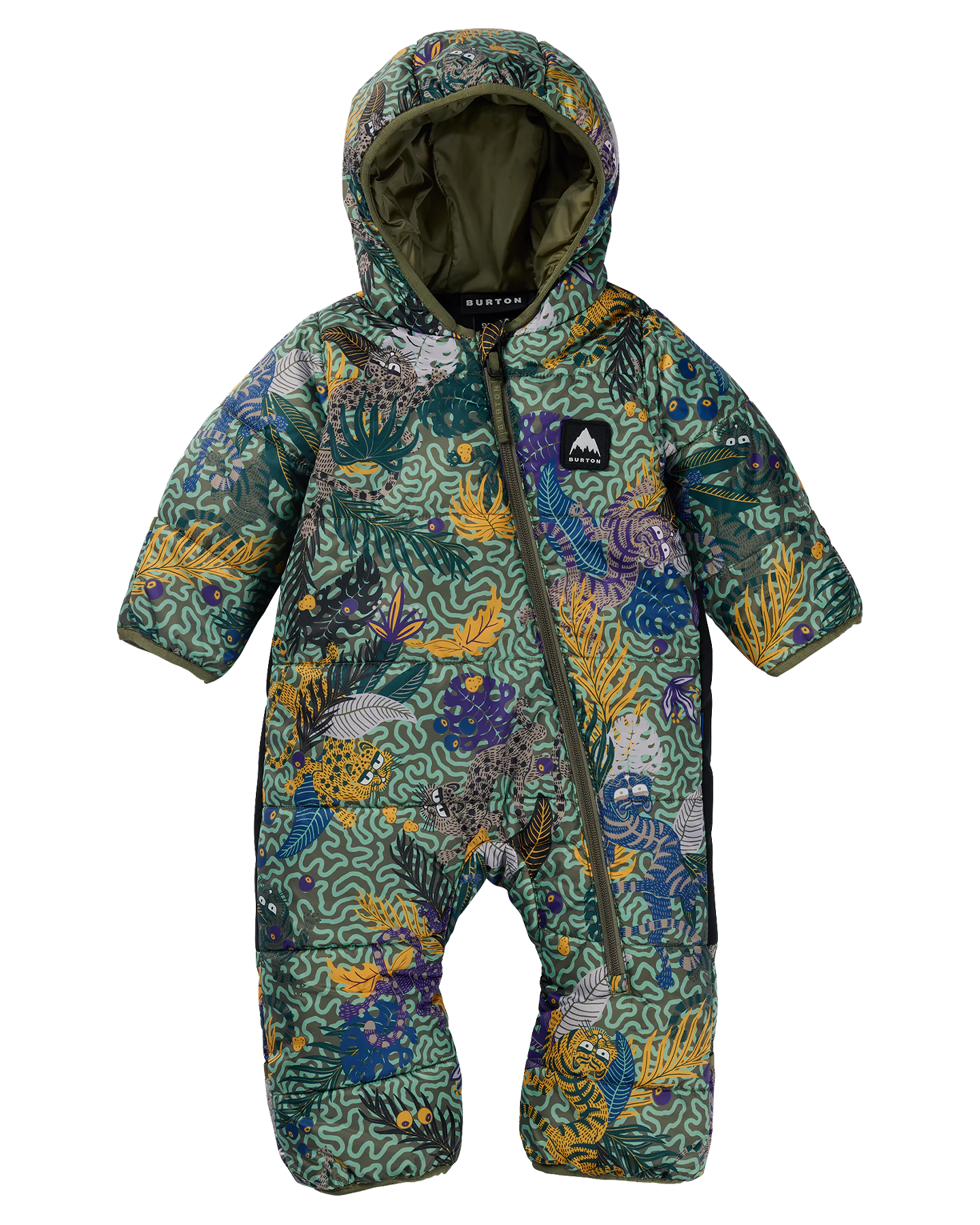 Burton Infants' Buddy Bunting Suit - Jungle Cats Infants' Snow Onesies - Trojan Wake Ski Snow