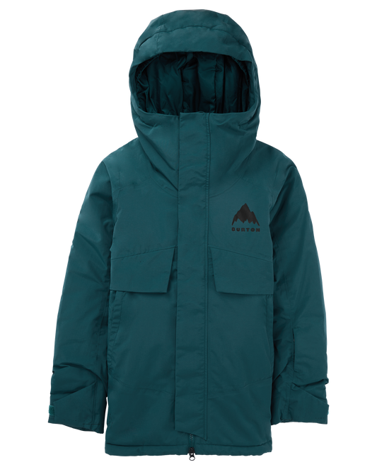 Burton Kids' Ascutney 2L Snow Jacket - Deep Emerald Kids' Snow Jackets - Trojan Wake Ski Snow