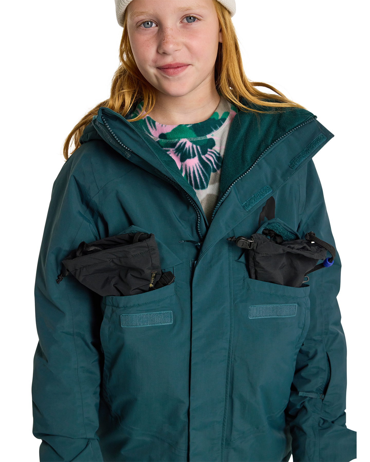 Burton Kids' Ascutney 2L Snow Jacket - Deep Emerald Kids' Snow Jackets - Trojan Wake Ski Snow
