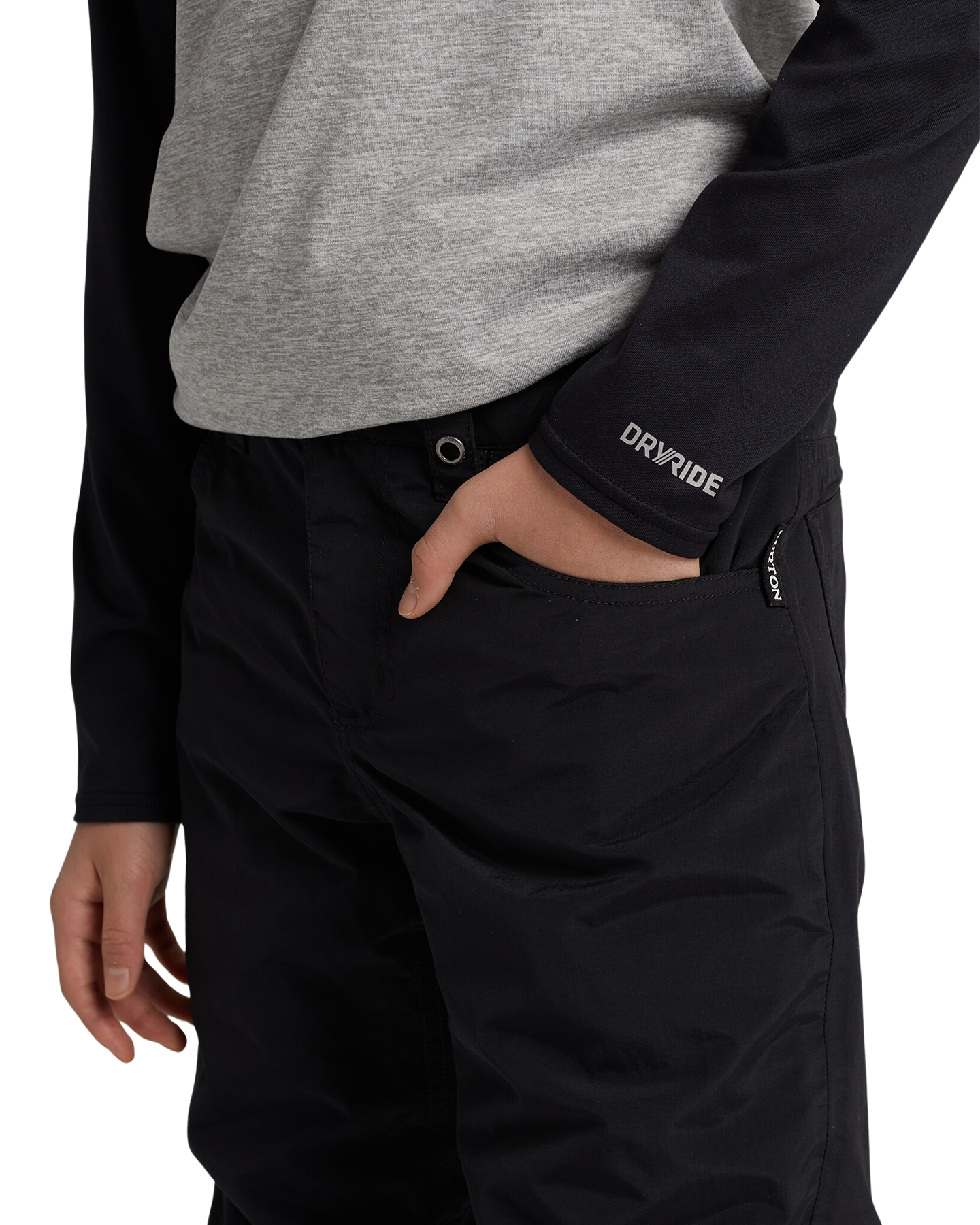 Burton Kids' Barnstorm 2L Snow Pants - True Black Kids' Snow Pants - Trojan Wake Ski Snow