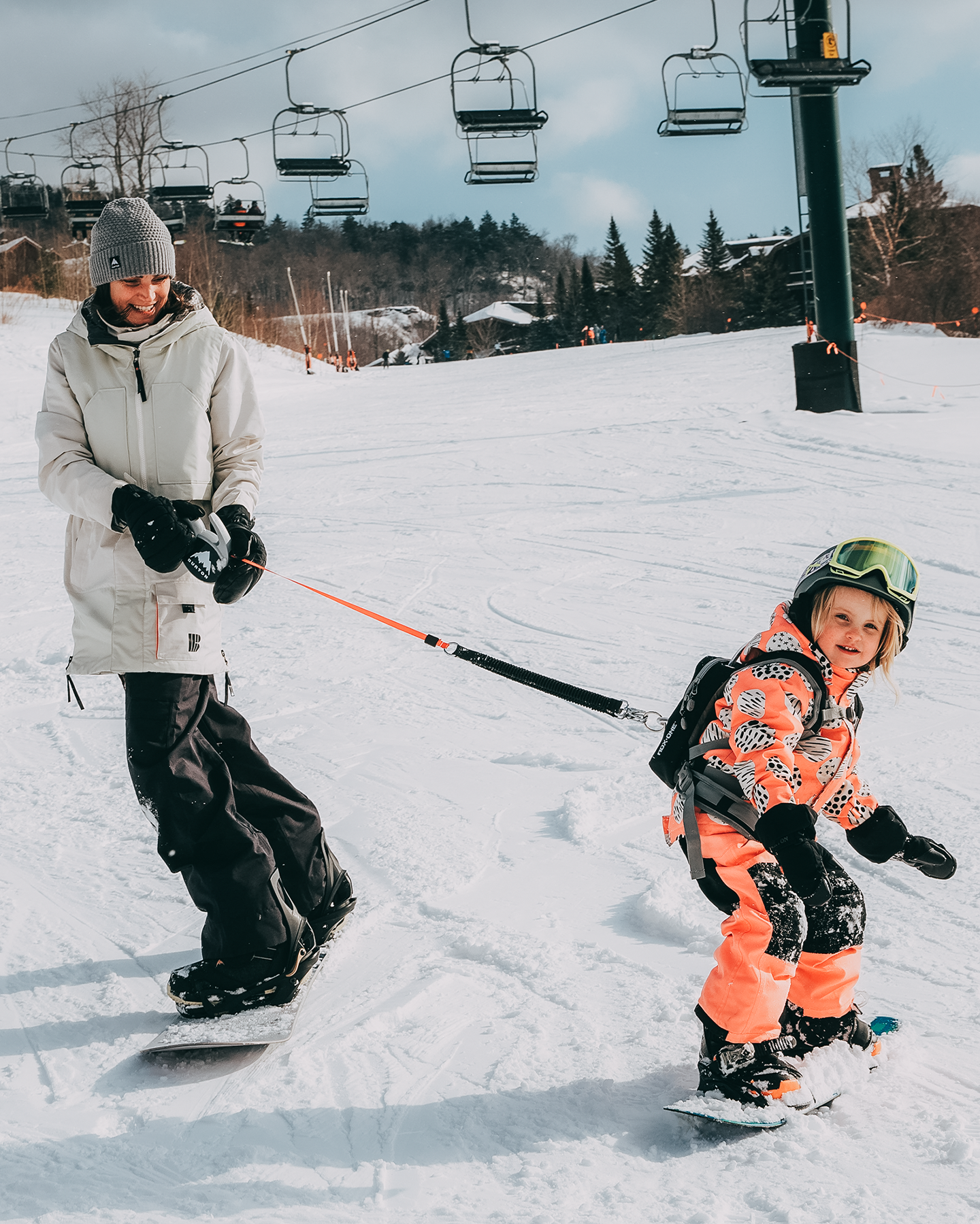 Burton Kids' Burton Mdxone Snowboard Harness - Black Snowboard Accessories - Trojan Wake Ski Snow