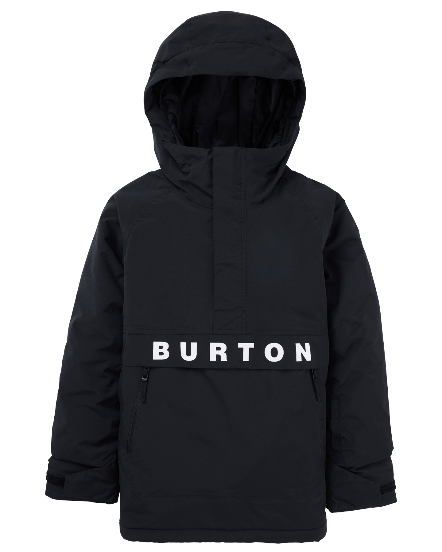 Burton Kids' Frostner 2L Anorak Snow Jacket - True Black Kids' Snow Jackets - Trojan Wake Ski Snow