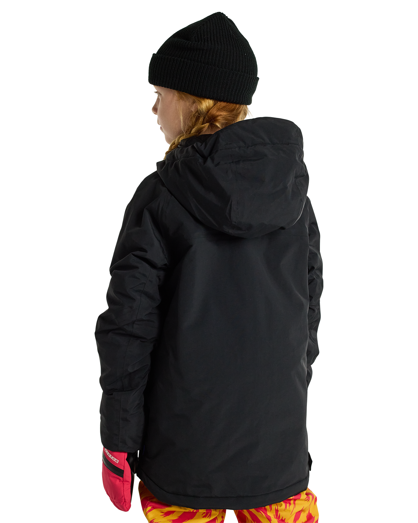 Burton Kids' Frostner 2L Anorak Snow Jacket - True Black Kids' Snow Jackets - Trojan Wake Ski Snow