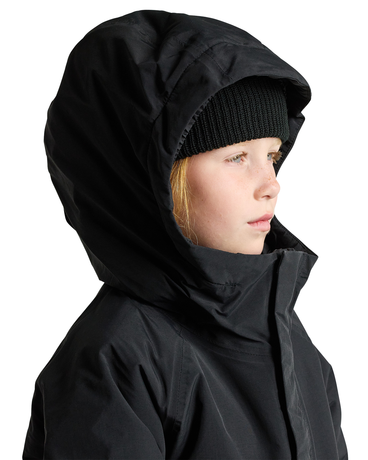 Burton Kids' Frostner 2L Anorak Snow Jacket - True Black Kids' Snow Jackets - Trojan Wake Ski Snow