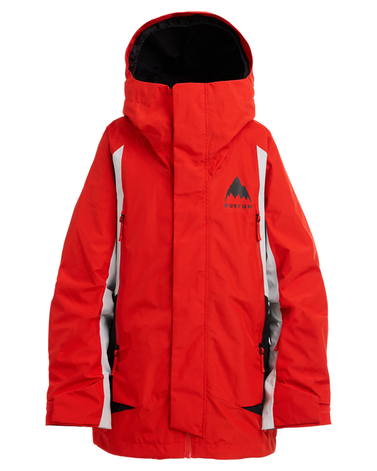 Burton Kids' Gore-Tex Shell Snow Jacket - Flame Scarlet / True Black Kids' Snow Jackets - Trojan Wake Ski Snow