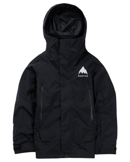 Burton Kids' Gore-Tex Shell Snow Jacket - True Black Kids' Snow Jackets - Trojan Wake Ski Snow