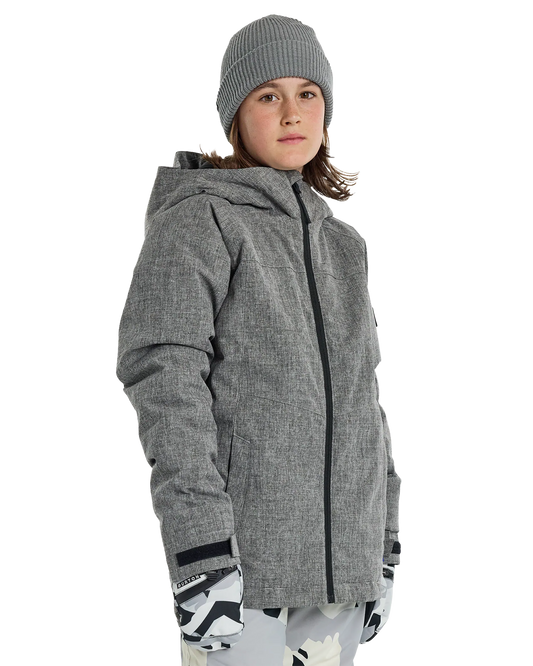 Burton Kids' Lodgepole 2L Snow Jacket - Bog Heather Kids' Snow Jackets - Trojan Wake Ski Snow