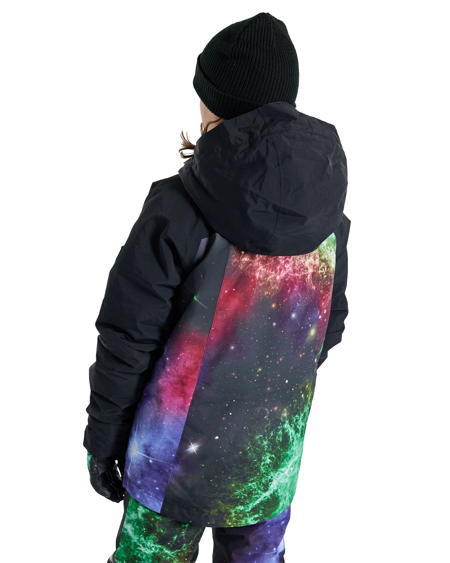 Burton Kids' Lodgepole 2L Snow Jacket - True Black/Painted Planets Kids' Snow Jackets - Trojan Wake Ski Snow