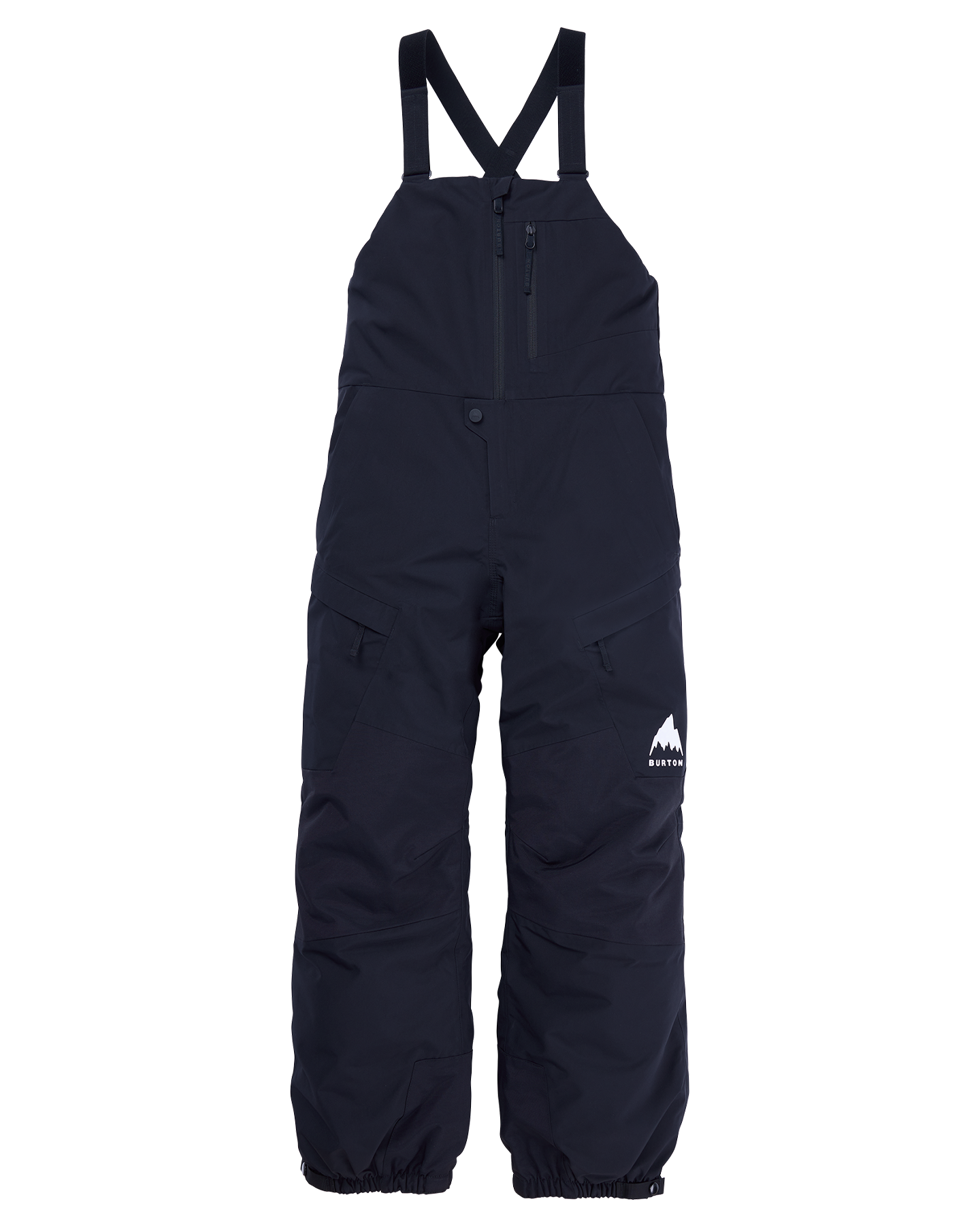 Burton Kids' Powline Gore-Tex 2L Snow Bib Pants - True Black Kids' Snow Bibs - Trojan Wake Ski Snow