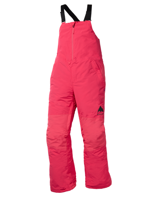 Burton Kids' Skylar 2L Snow Bib Pants - Azalea Pink Kids' Snow Bibs - Trojan Wake Ski Snow
