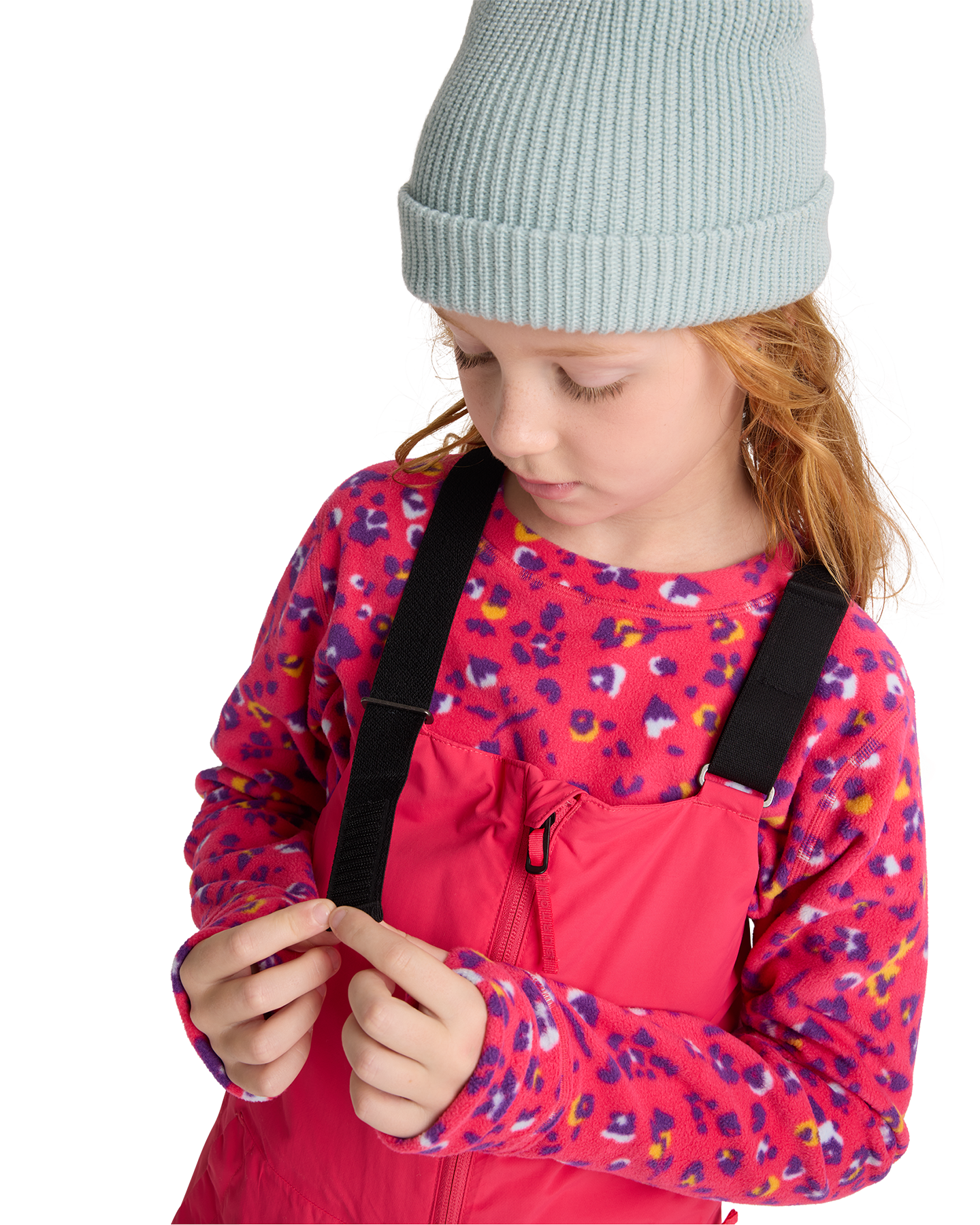 Burton Kids' Skylar 2L Snow Bib Pants - Azalea Pink Kids' Snow Bibs - Trojan Wake Ski Snow