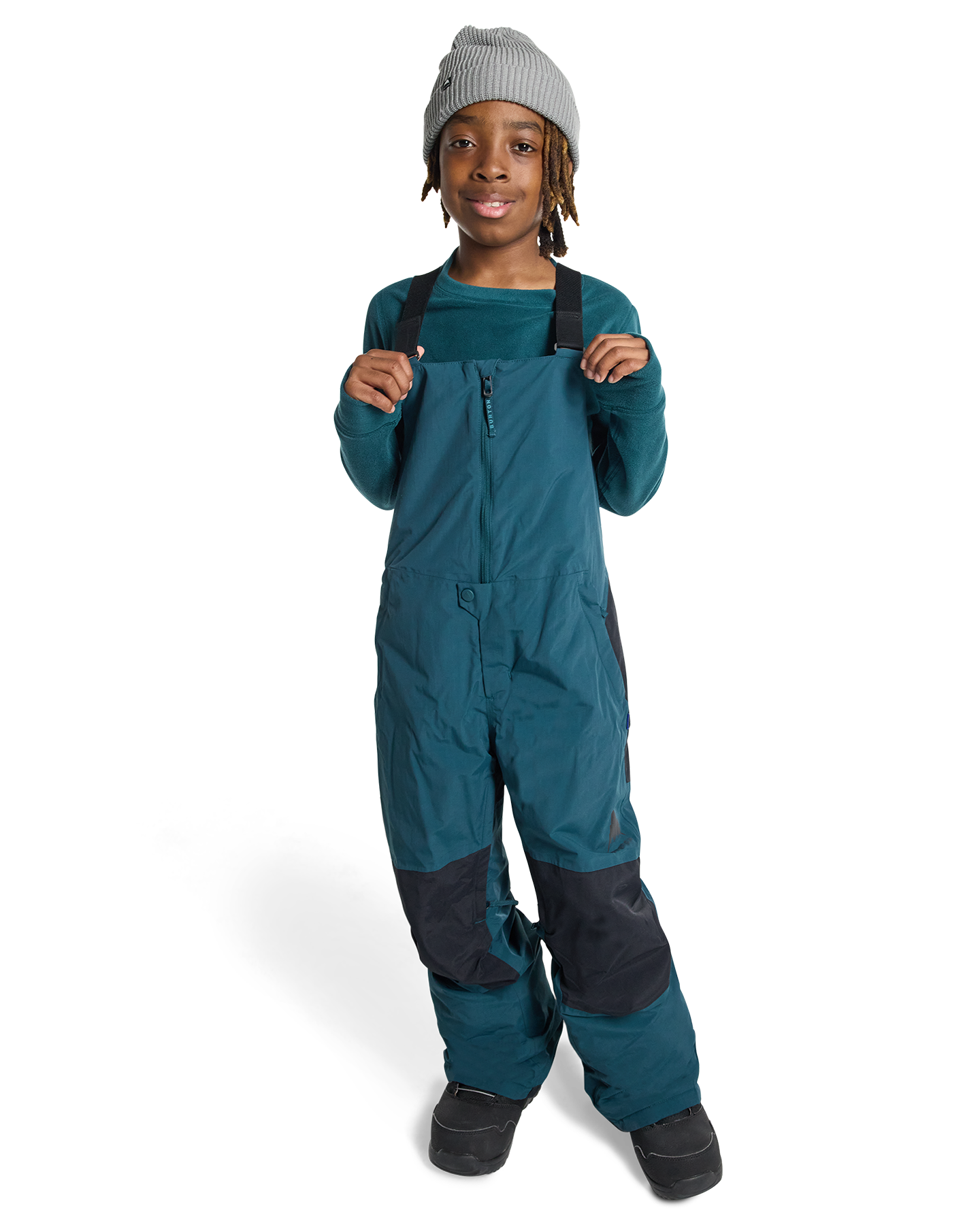 Burton Kids' Skylar 2L Snow Bib Pants - Deep Emerald Kids' Snow Bibs - Trojan Wake Ski Snow