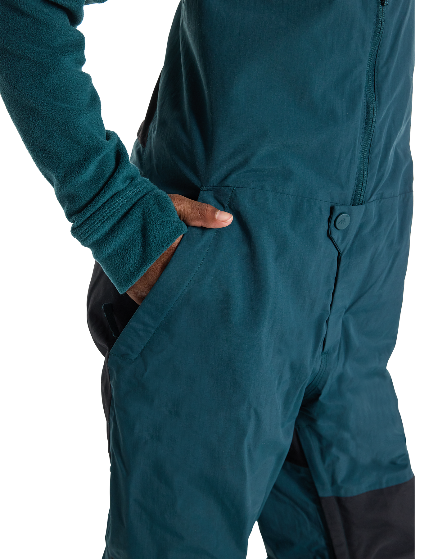 Burton Kids' Skylar 2L Snow Bib Pants - Deep Emerald Kids' Snow Bibs - Trojan Wake Ski Snow