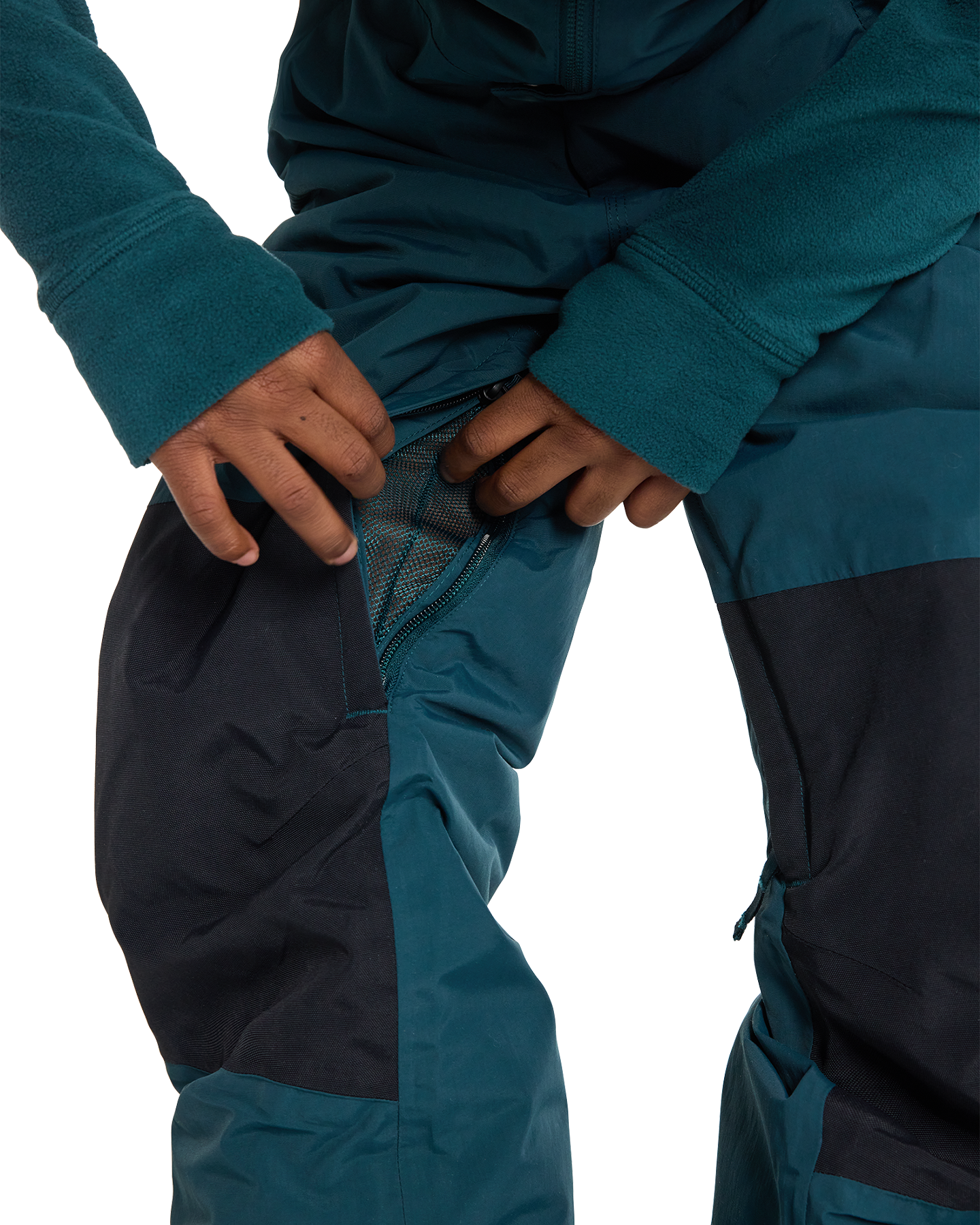 Burton Kids' Skylar 2L Snow Bib Pants - Deep Emerald Kids' Snow Bibs - Trojan Wake Ski Snow