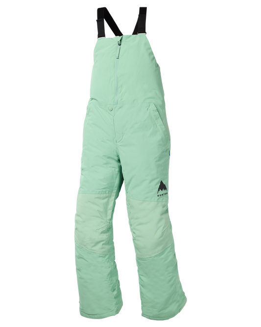 Burton Kids' Skylar 2L Snow Bib Pants - Soft Sage Kids' Snow Bibs - Trojan Wake Ski Snow