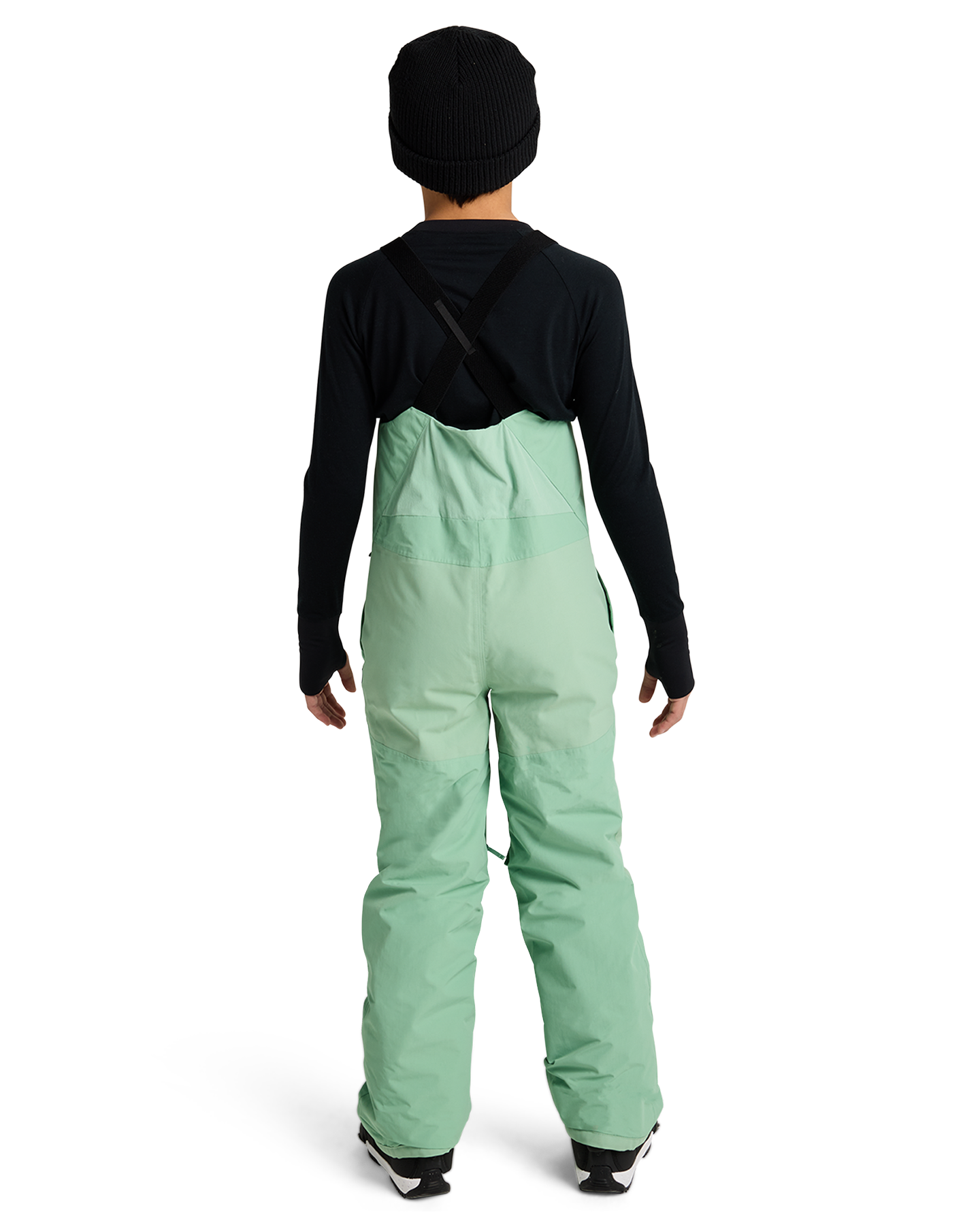 Burton Kids' Skylar 2L Snow Bib Pants - Soft Sage Kids' Snow Bibs - Trojan Wake Ski Snow