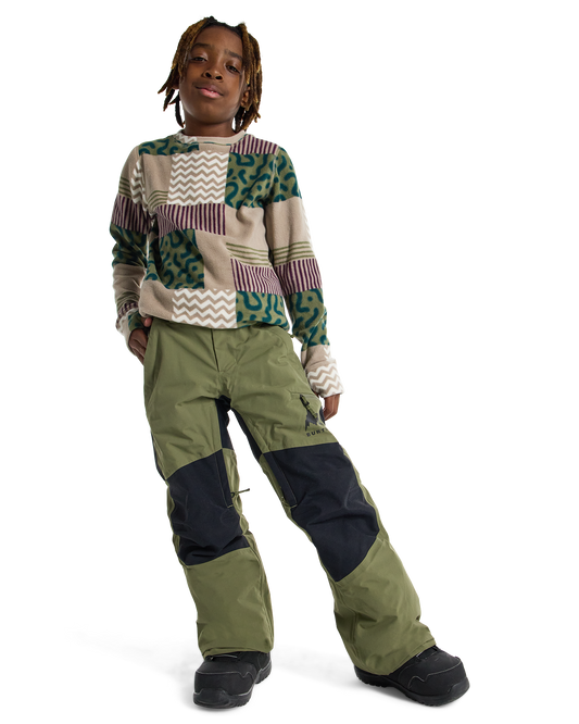 Burton Kids' Skylar Snow Pants - Forest Moss Kids' Snow Pants - Trojan Wake Ski Snow