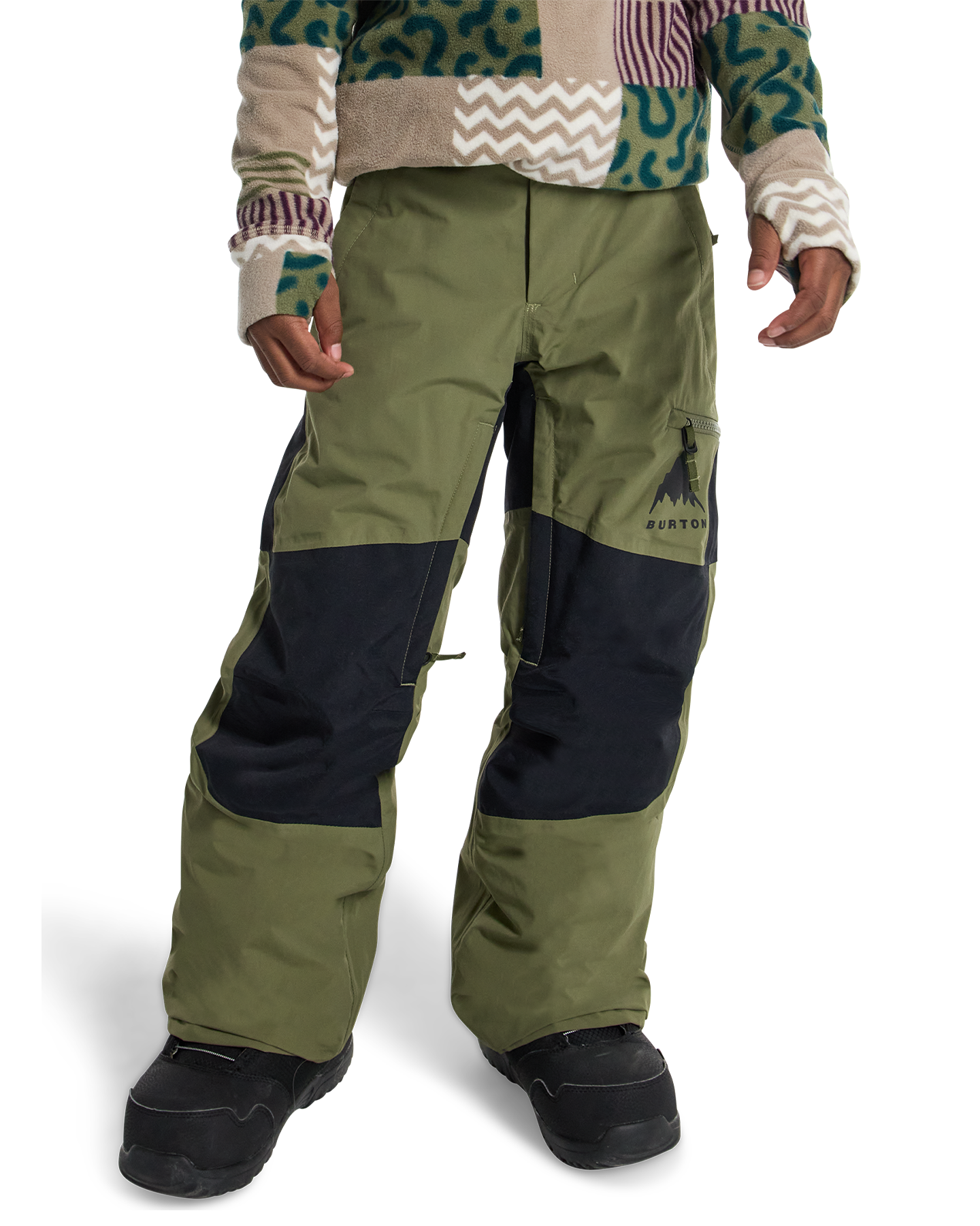 Burton Kids' Skylar Snow Pants - Forest Moss Kids' Snow Pants - Trojan Wake Ski Snow