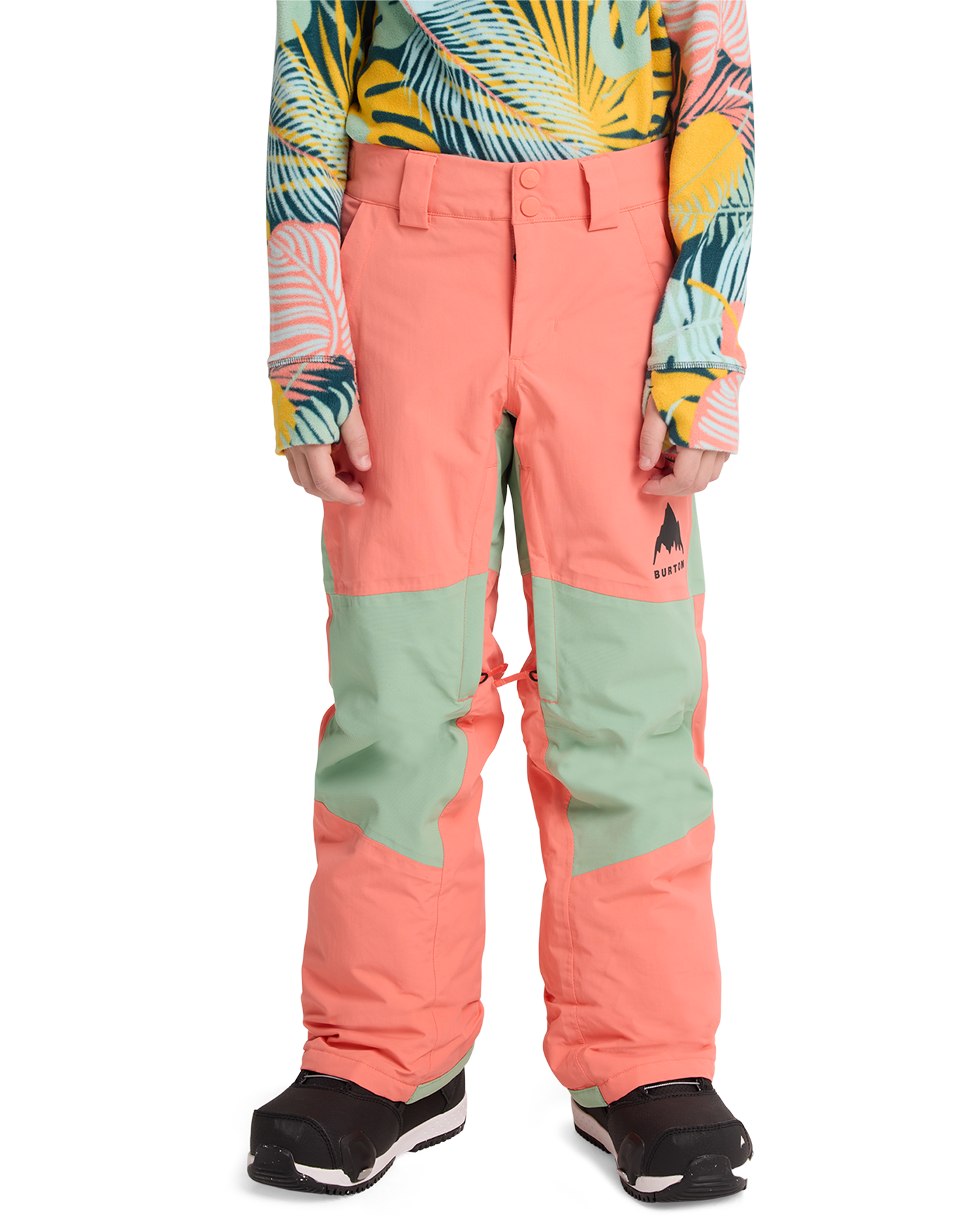Burton Kids' Skylar Snow Pants - Peach Echo Kids' Snow Pants - Trojan Wake Ski Snow