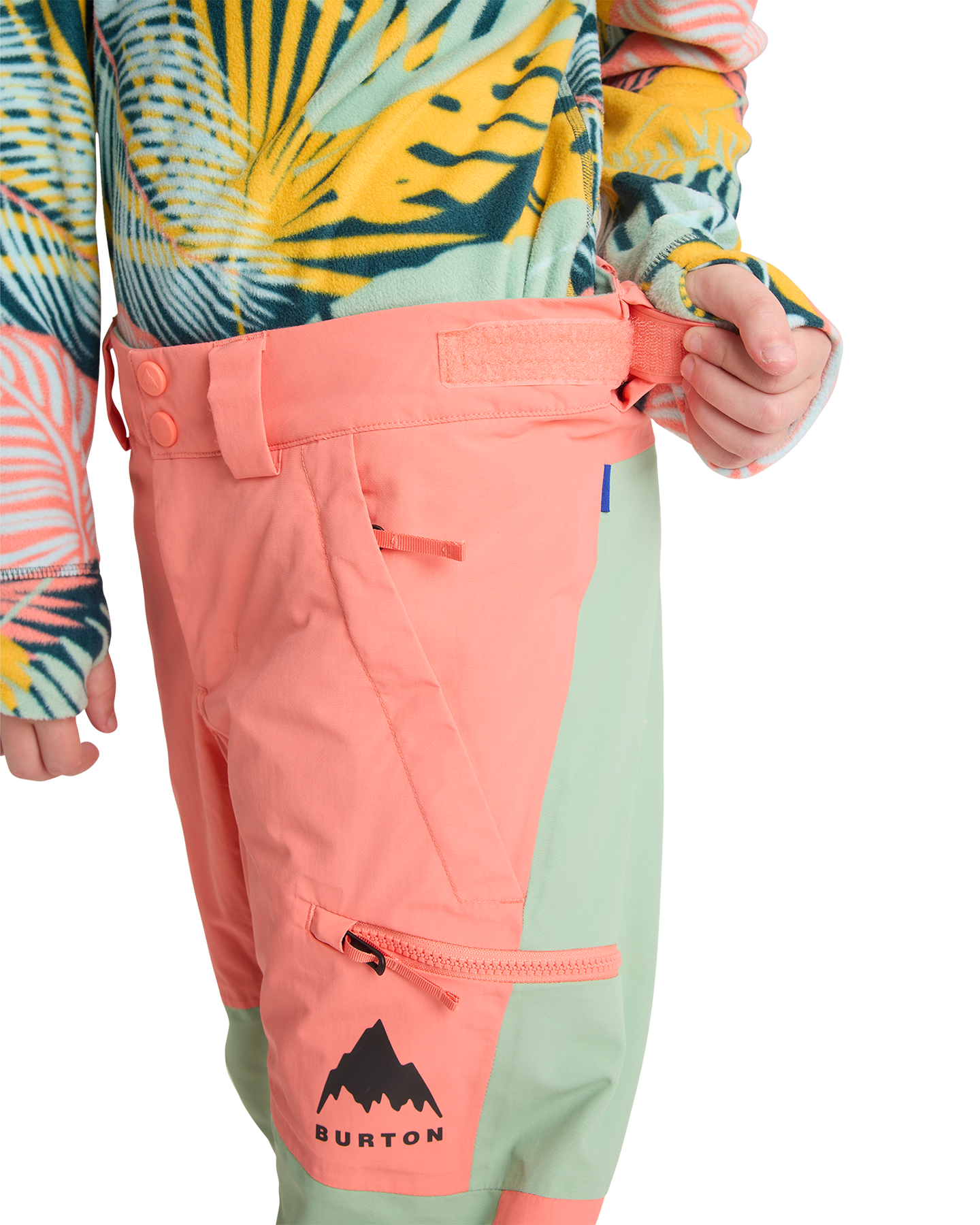 Burton Kids' Skylar Snow Pants - Peach Echo Kids' Snow Pants - Trojan Wake Ski Snow
