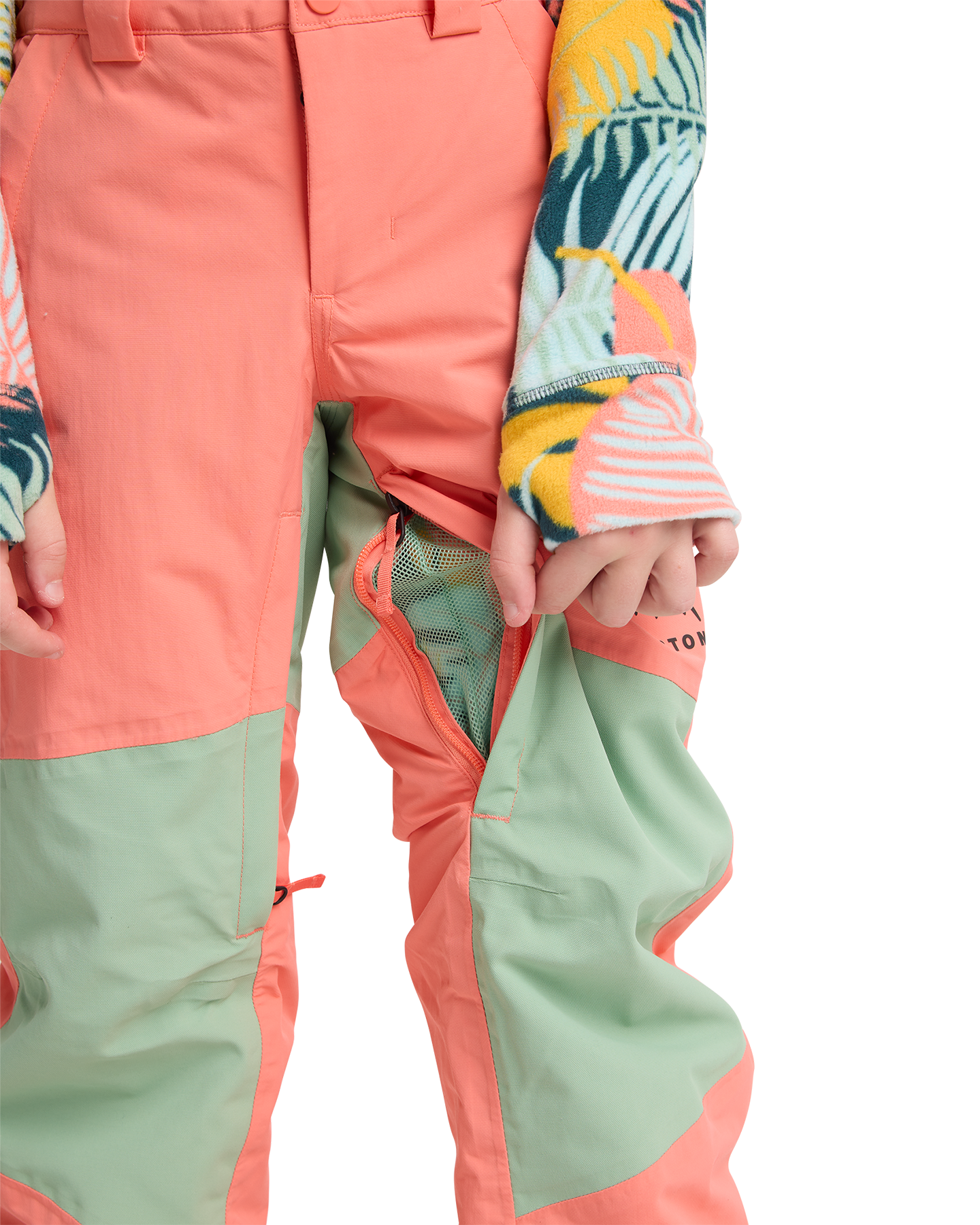 Burton Kids' Skylar Snow Pants - Peach Echo Kids' Snow Pants - Trojan Wake Ski Snow
