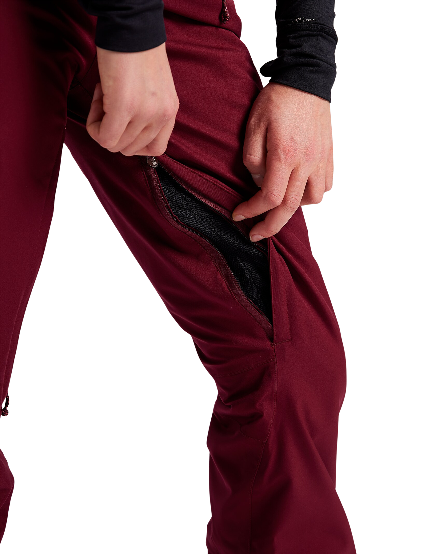 Burton Marcy Women's High Rise Women's Pant - Mulled Berry Women's Snow Pants - Trojan Wake Ski Snow