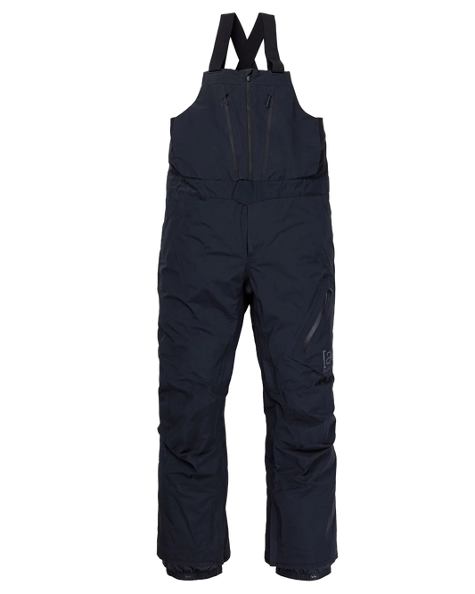 Burton Men's [ak]® Cyclic Gore-Tex 2L Bib Pants - Short - True Black Men's Snow Bibs - Trojan Wake Ski Snow
