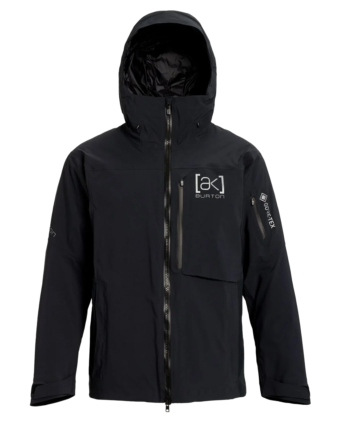Burton Men's [ak]® Helitack Gore‑Tex 2L Stretch Snow Jacket - True Black Men's Snow Jackets - Trojan Wake Ski Snow