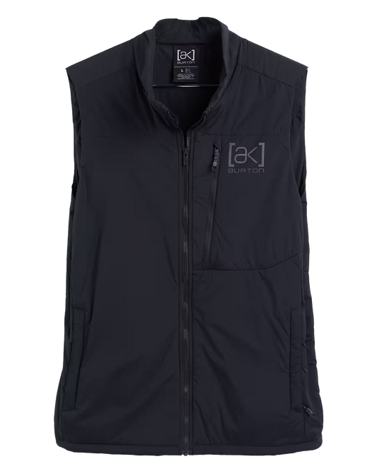 Burton Men's [ak]® Helium Stretch Insulated Vest - True Black Jackets - Trojan Wake Ski Snow