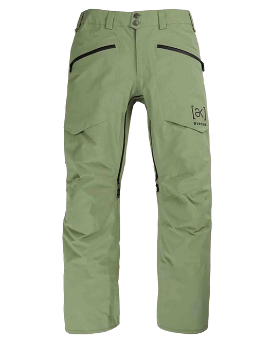 Burton Men's [ak]® Hover Gore‑Tex Pro 3L Snow Pants - Hedge Green Men's Snow Pants - Trojan Wake Ski Snow