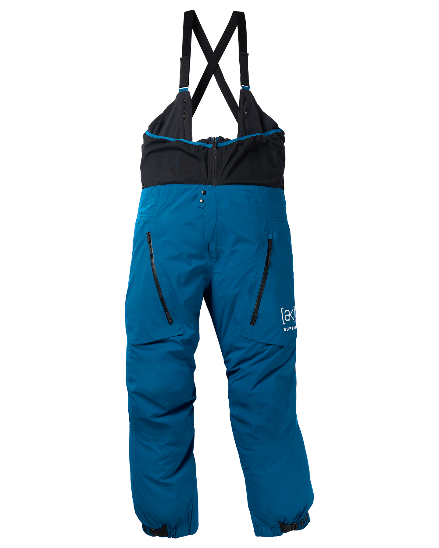 Burton Men's [ak]® Acamar Gore-Tex Pro 3L Snow Bib - Blue Teal Men's Snow Bibs - Trojan Wake Ski Snow