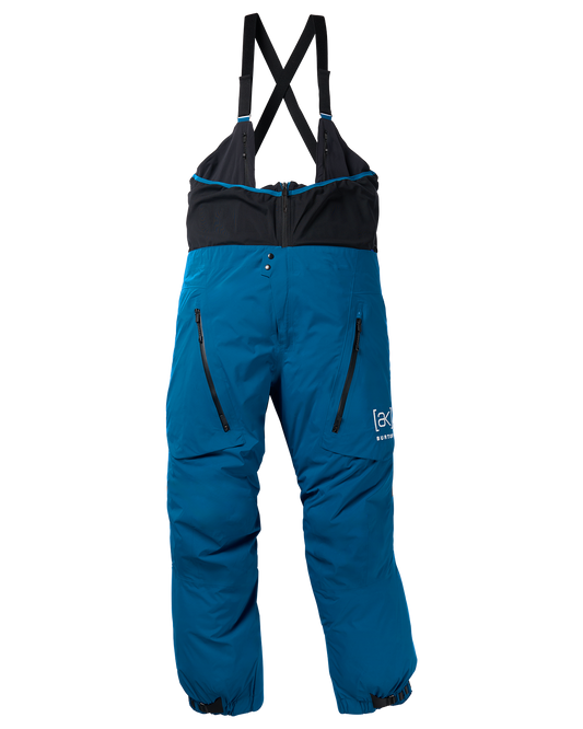 Burton Men's [ak]® Acamar Gore-Tex Pro 3L Snow Bib - Blue Teal Men's Snow Bibs - Trojan Wake Ski Snow